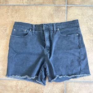 Madewell high rise shorts